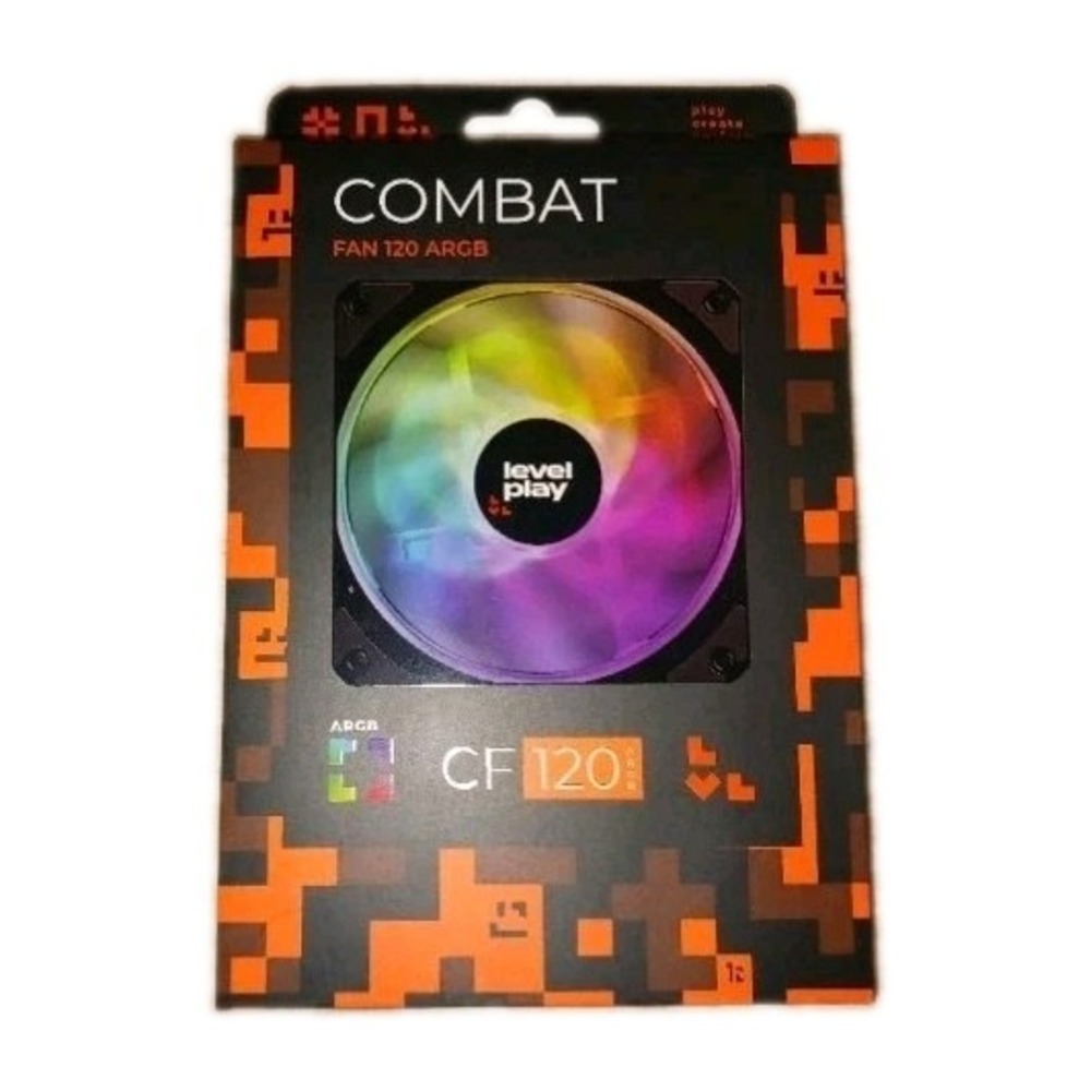 Levelplay Combat Fan CF120 120mm ARGB Gen 2 Fan